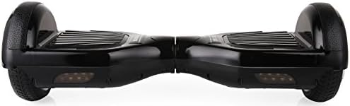 lSUOKU Classic Models 6.5Inch Smart Self Balancing Shilly Car 2 Wheels Electric Scooters Mars-wheeled Drift Skateboard-Black