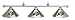 58 Chrome Sconce Billiard Pool Light - Colorado - NCAA Team