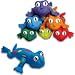 6 Color Rubber Frogs (SET)
