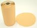 Aluminum Oxide Stick-on PSA Paper Sanding Discs, 5" Diameter, 80 Grit, Roll of 100.