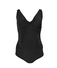 M2b Black Twisted Knot Swimsuit