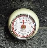 Zassenhaus Kurzzeitmesser Speed creme mit Magnet Eieruhr im Retro Design
