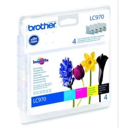 LC-970 Multipack (Black, Cyan, Magenta, Yellow)