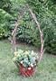 Terrapin Trading D0/TER-60139 Expanding Willow Basket Trellis