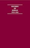 Records of Jordan 1919-1965