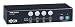 Video Games : Tripp Lite B005-004-R 4-Port KVM Switch