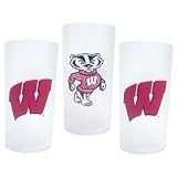 Wisconsin Badgers NCAA Tumbler Drinkware Set (3 Pack)