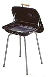 Meco MC3305 Euro Covered Charcoal Grill, Black
