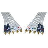 Buy 12 FT Component Video Audio 5-RCA Gold Cable 12ft HDTV by Cblwhl