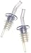 Pedrini Wine & Bar 2-Pack Bottle Pourers, Transparent