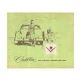 1950 CADILLAC Sales Brochure Literature Book Piece by General Motors