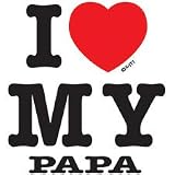I Love My Papa Youth T-Shirt