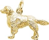 Dog: Golden Retriever Charm by Rembrandt Charms