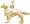 Golden Retriever Charm, Gold Plated Silver