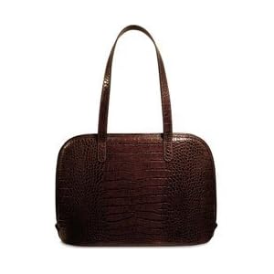 Buy Jack Georges Croco Collection Large Three-Way Zip Business Tote by Jack Georges