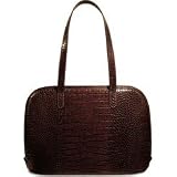Jack Georges Croco Collection Large Three-Way Zip Business Tote