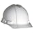 AO Safety 91297-00001 Professional Ratchet Hard Hat, White