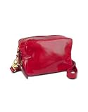 Julia Cocco' Red Patent Leather Compact Clutch Handbag