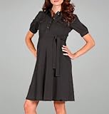 short sleeve shirt dress maternity dress