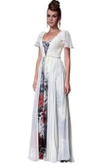 A-line Cap Sleeves Georgette Cocktail Beaded Pleated Evening Dress/Homecoming Dress/Bridesmaid Dress/Pageant Dress/Prom Dress/Party Dress/Wedding Dress 