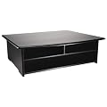 Rolodex 82431 Wood Tones Printer Stand, 21W X 18D, Black