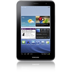 Samsung Galaxy Tab 2 7 inch 8 GB Slate Tablet-1 GHz-Titanium Silver-1024 x 600 WSVGA Display-1 GB RAM-Bluetooth-Front Camera/Webcam-Android 4.0 Ice Cream Sandwich -by SAMSUNG