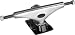 Krux 4.0 Downlow Mahallow Mirror/Black Skateboard Trucks (Set Of 2)