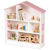 Guidecraft Dollhouse Bookshelf - Pink