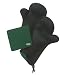 Kitchen & Housewares : Kitchen Grips 2 Extra Length Oven Mitts and 1 Table Trivet, Hunter Green