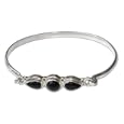 Onyx bracelet, 'Vision of Loveliness'