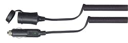 12V, Single Outlet Platinum Series Cigarette Lighter Adapter w/10' Coil Cord