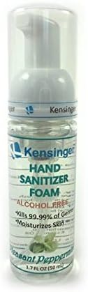 Kensinger 1.7 Oz Pleasant Peppermint Alcohol-Free Moisturizing Hand Sanitizer Foam