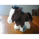 Webkinz 8.5 Clydesdale Horse (Case of 6)