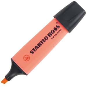 Amazon.com : Stabilo Highlighter Pen Red Colours Model Highlighter Pen