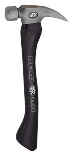 Dead On DO16C 16oz Smooth Face Finish Hammer Curved Handle Hammer