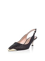 Roberto Botella Zapatos de talón abierto M15364-10 (Negro)