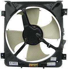 99 00 HONDA CIVIC A C CONDENSER FAN SHROUD ASSEMBLY H190906 38611P8CA01+
