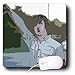 Jos Fauxtographee Cutout - A young man dressed up like Hitler for Halloween - Mouse Pads