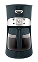 Hamilton Beach Eclectrics 40117 All-Metal 12-Cup Coffeemaker, Licorice