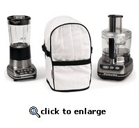 Kitchenaid Food Processor and Blender Cover in White