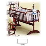 Jenny Lind Cradle by Angel Line Finish: White