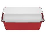 Bake Porter Red Loaf pan with Cover