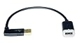 Tripp Lite U005-10I USB Right Angle Gold Extension Cable A-F/M(90deg) - 10in