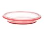 FoldTuk 6 Cup Oval Collapsible Bakeware and Storage Container, Red