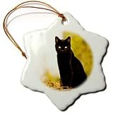 Cats - Black Cat - Ornaments