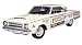 Highway 61 1967 Plymouth Belvedere II Stiles & Stahl 1:18