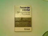 Formen der Literatur in Einzeldarstellungen - Otto Kn&ouml;rrich