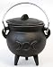 Small Triple Moon Cast Iron Cauldron