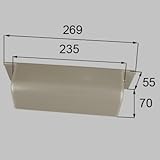 LIXIL メンテナンス 部品 ポスト目隠し[BKL1X46]