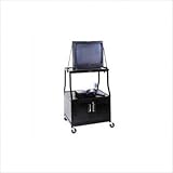 Wide Base Cabinet Table with Locking Cabinet Wide Base Cabinet Table with Locking Cabinet